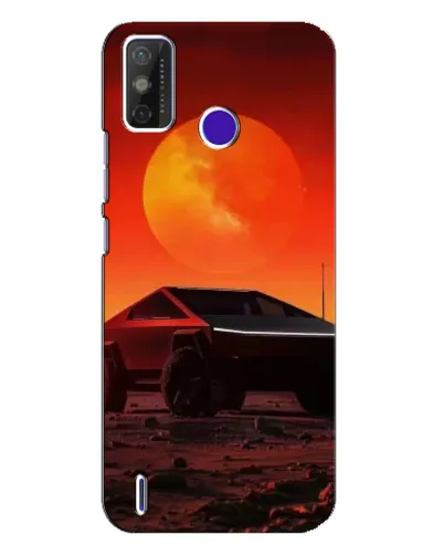 Чохол для TECNO Spark Power 2 (LC8) з картинкою «Cybertruck на Марсі»