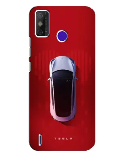 Чохол для TECNO Spark Power 2 (LC8) з картинкою «Tesla Top View»