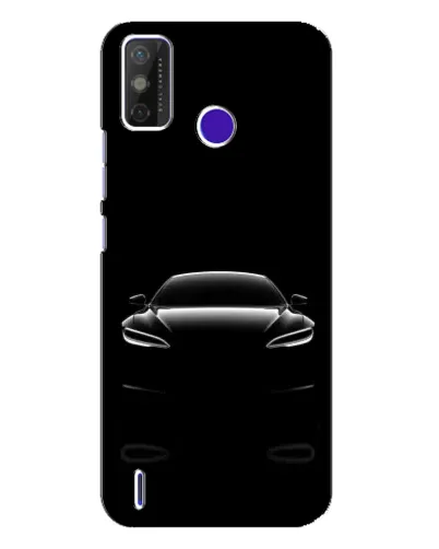 Чохол для TECNO Spark Power 2 (LC8) з картинкою «Силует Tesla Night»