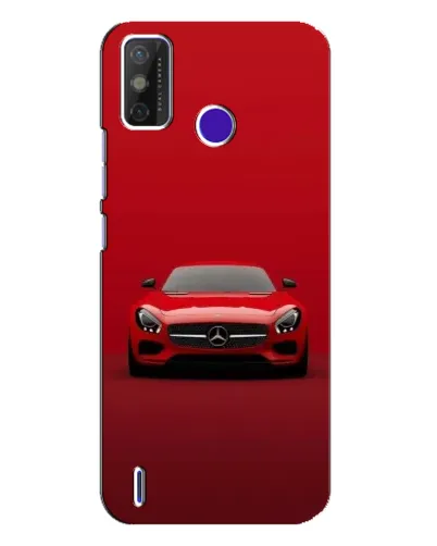 Чехол для TECNO Spark Power 2 (LC8) с картинкой «Красный Mercedes AMG»