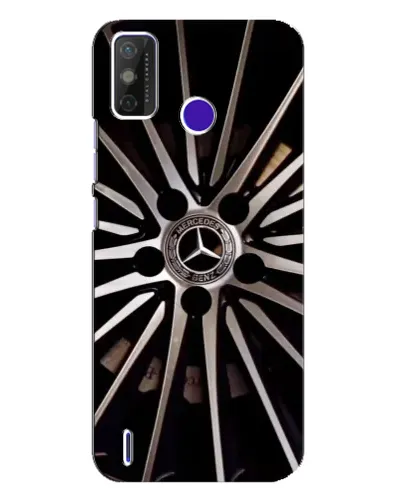 Чехол для TECNO Spark Power 2 (LC8) с картинкой «Диск Mercedes»
