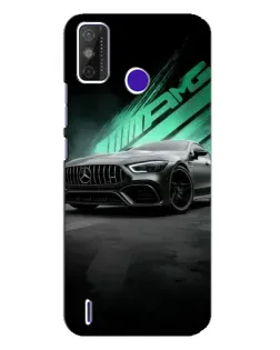 Чохол для TECNO Spark Power 2 (LC8) з картинкою «Темний Mercedes AMG»