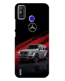Чохол для TECNO Spark Power 2 (LC8) з картинкою «Mercedes G-Class червоний»