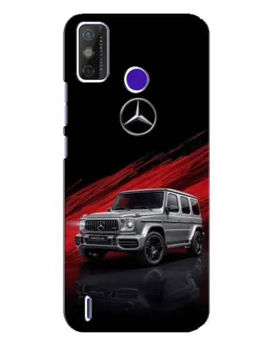 Чохол для TECNO Spark Power 2 (LC8) з картинкою «Mercedes G-Class червоний» Чохол для TECNO Spark Power 2 (LC8) з картинкою «Mercedes G-Class червоний»