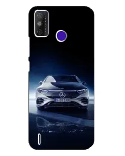 Чохол для TECNO Spark Power 2 (LC8) з картинкою «Нічний Mercedes EQ»