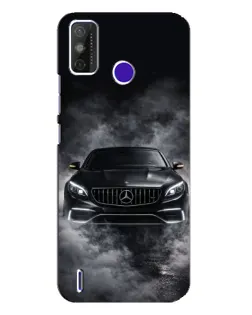 Чохол для TECNO Spark Power 2 (LC8) з картинкою «Mercedes у диму»