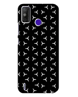 Чохол для TECNO Spark Power 2 (LC8) з картинкою «Mercedes паттерн зірок»