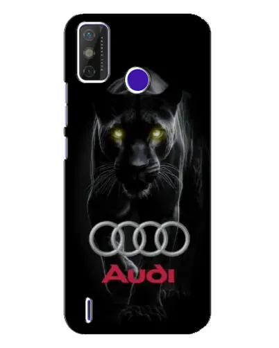 Чехол для TECNO Spark Power 2 (LC8) с картинкой «Пантера и Audi» Чехол для TECNO Spark Power 2 (LC8) с картинкой «Пантера и Audi»