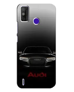 Чехол для TECNO Spark Power 2 (LC8) с картинкой «Audi — градиентный контур»