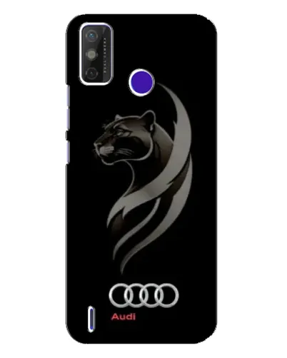 Чехол для TECNO Spark Power 2 (LC8) с картинкой «Графика — пантера и Audi» Чехол для TECNO Spark Power 2 (LC8) с картинкой «Графика — пантера и Audi»