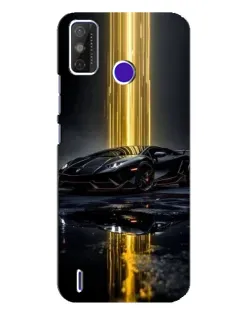 Чохол для TECNO Spark Power 2 (LC8) з картинкою «Нічний Lamborghini драйв»