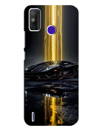 Чохол для TECNO Spark Power 2 (LC8) з картинкою «Нічний Lamborghini драйв»