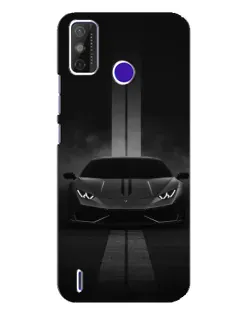 Чохол для TECNO Spark Power 2 (LC8) з картинкою «Lamborghini симетрія доріг»