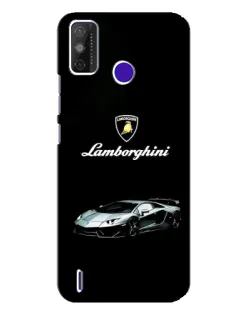 Чохол для TECNO Spark Power 2 (LC8) з картинкою «Логотип Lamborghini класика»