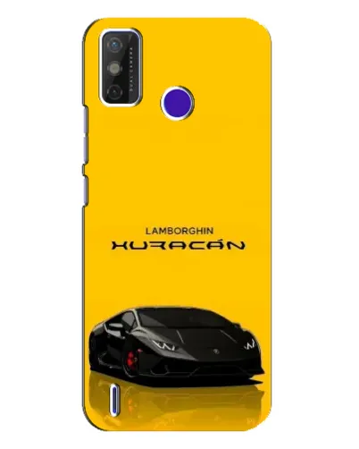 Чохол для TECNO Spark Power 2 (LC8) з картинкою «Lamborghini Huracan чорний»