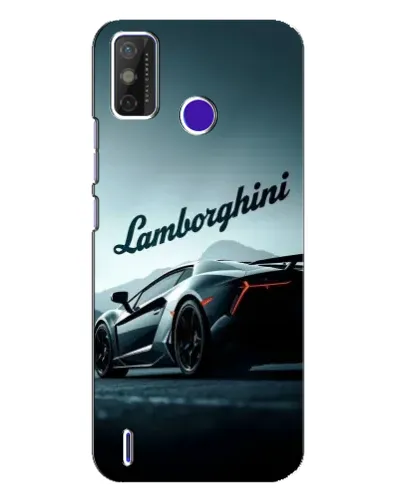 Чохол для TECNO Spark Power 2 (LC8) з картинкою «Класичний Lamborghini надпис»
