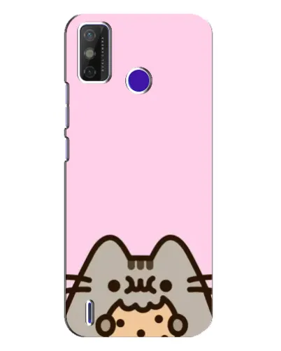 Чехол для TECNO Spark Power 2 (LC8) с картинкой «Pusheen и печенье» Чехол для TECNO Spark Power 2 (LC8) с картинкой «Pusheen и печенье»