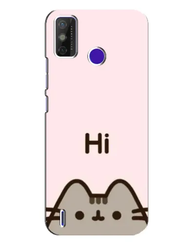 Чехол для TECNO Spark Power 2 (LC8) с картинкой «Пушин говорит Hi» Чехол для TECNO Spark Power 2 (LC8) с картинкой «Пушин говорит Hi»