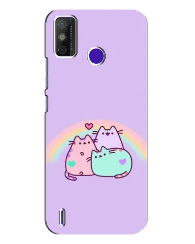 Чехол для TECNO Spark Power 2 (LC8) с картинкой «Радужные Пушины» Чехол для TECNO Spark Power 2 (LC8) с картинкой «Радужные Пушины»