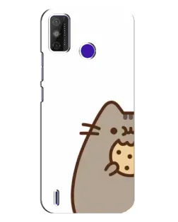 Чехол для TECNO Spark Power 2 (LC8) с картинкой «Пушин с печеньем»