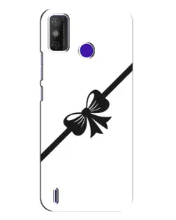 Чохол для TECNO Spark Power 2 (LC8) з картинкою «Діагональний бант»
