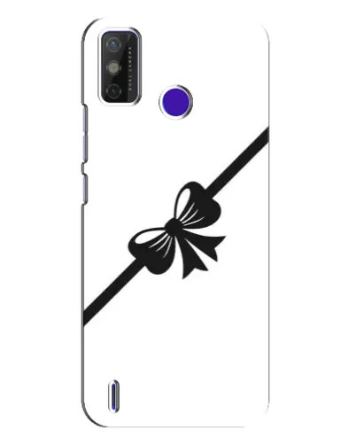 Чохол для TECNO Spark Power 2 (LC8) з картинкою «Діагональний бант»