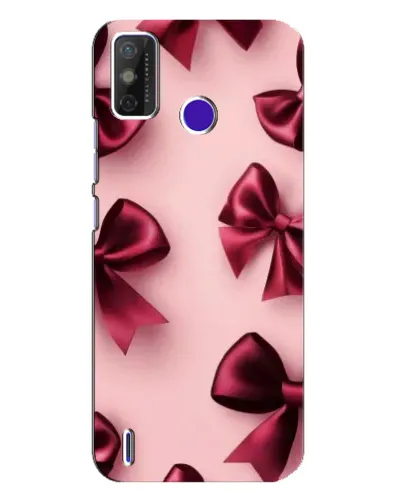 Чохол для TECNO Spark Power 2 (LC8) з картинкою «Бордовий атлас»