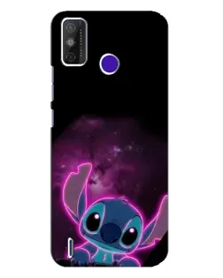 Чохол для TECNO Spark Power 2 (LC8) з картинкою «Неоновий Stitch»