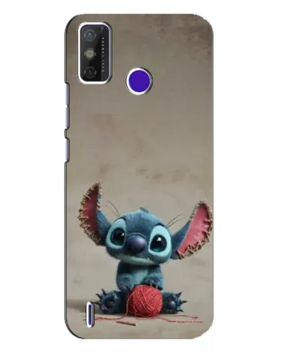Чохол для TECNO Spark Power 2 (LC8) з картинкою «Стіч на чоричневому фоні»
