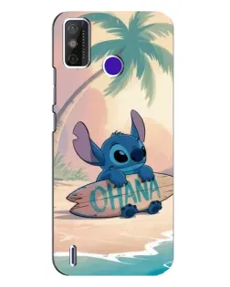 Чохол для TECNO Spark Power 2 (LC8) з картинкою «Стіч на серфі»