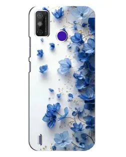 Чохол для TECNO Spark Power 2 (LC8) з картинкою «Блакитний квітковий каскад» Чохол для TECNO Spark Power 2 (LC8) з картинкою «Блакитний квітковий каскад»