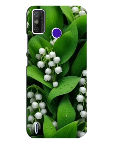 Чохол для TECNO Spark Power 2 (LC8) з картинкою «Конвалії в зелені»