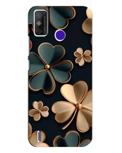 Чохол для TECNO Spark Power 2 (LC8) з картинкою «Конюшина в золоті»