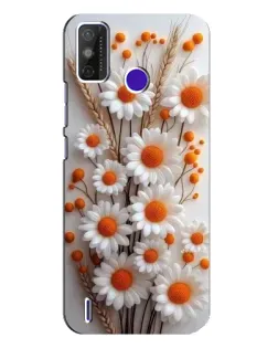 Чохол для TECNO Spark Power 2 (LC8) з картинкою «Білі сухоцвіти» Чохол для TECNO Spark Power 2 (LC8) з картинкою «Білі сухоцвіти»