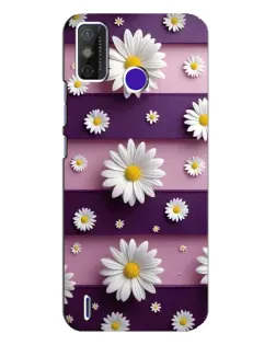 Чохол для TECNO Spark Power 2 (LC8) з картинкою «Ромашки на фіолетовому» Чохол для TECNO Spark Power 2 (LC8) з картинкою «Ромашки на фіолетовому»