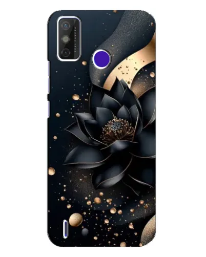 Чохол для TECNO Spark Power 2 (LC8) з картинкою «Чорний лотос»