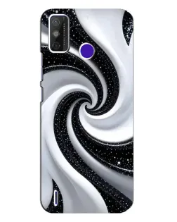 Чохол для TECNO Spark Power 2 (LC8) з картинкою «Чорно-біла спіраль» Чохол для TECNO Spark Power 2 (LC8) з картинкою «Чорно-біла спіраль»