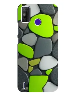 Чохол для TECNO Spark Power 2 (LC8) з картинкою «Яскрава неонова галька»
