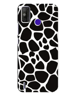Чохол для TECNO Spark Power 2 (LC8) з картинкою «Чорно-білий жираф»