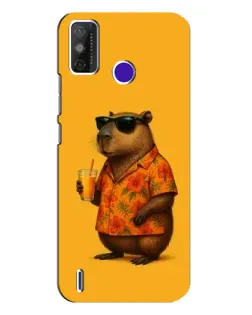 Чохол для TECNO Spark Power 2 (LC8) з картинкою «Капібара на відпочинку»