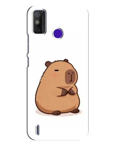 Чохол для TECNO Spark Power 2 (LC8) з картинкою «Товстенька капібара»