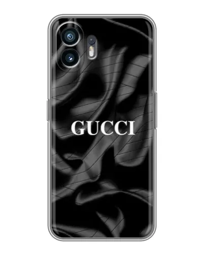 Чехол для TECNO Spark Slim с картинкой «Gucci — шелковые волны» Чехол для TECNO Spark Slim с картинкой «Gucci — шелковые волны»