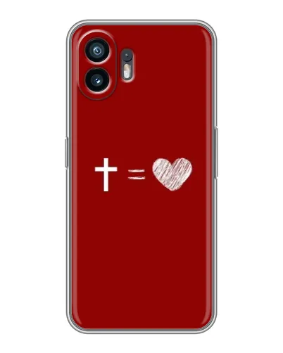 Чехол для TECNO Spark Slim с картинкой «Уравнение любви» Чехол для TECNO Spark Slim с картинкой «Уравнение любви»