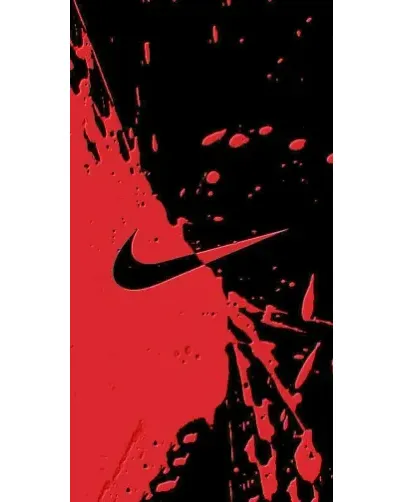 Чохол для TECNO з картинкою «Червоні бризки Nike» Чохол для TECNO з картинкою «Червоні бризки Nike»
