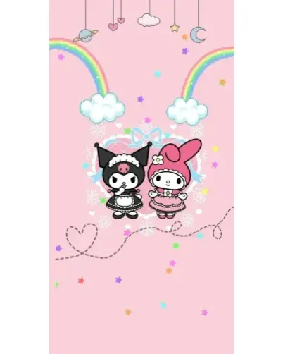 Чехол для TECNO с картинкой «My Melody и Kuromi»