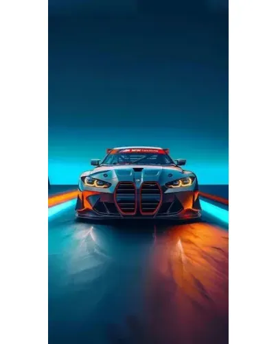 Чохол для TECNO з картинкою «BMW — вогні неону» Чохол для TECNO з картинкою «BMW — вогні неону»