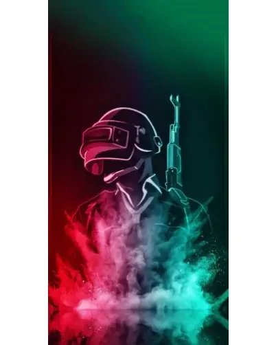 Чехол для TECNO с картинкой «PUBG — огненный воин»