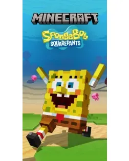 Чехол для TECNO с картинкой «Губка Боб Minecraft»