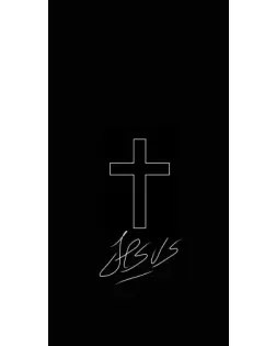 Чехол для TECNO с картинкой «Графический крест Jesus» Чехол для TECNO с картинкой «Графический крест Jesus»