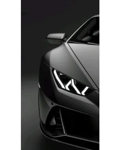 Чехол для TECNO с картинкой «Lamborghini фары детализация»